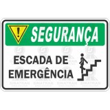 Escada de emergência 